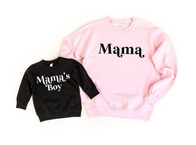 Boys sweatshirt, Mama & Me sweatshirts, Valentine's Day Shirts, Mama Sweatshirt, Retro Sweatshirts, Sweatshirts Boys - SweetTeez LLC
