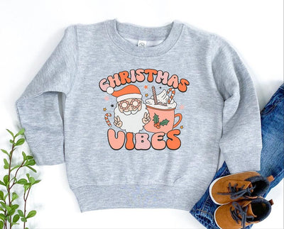 Christmas vibes | toddler sweatshirt - SweetTeez LLC