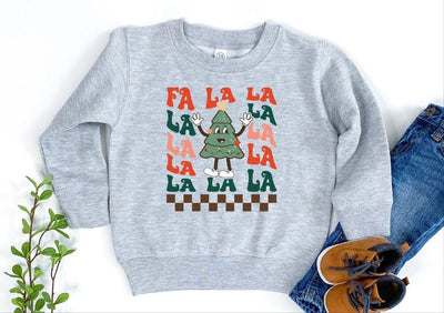 Falala Christmas Sweatshirt Kids toddler - SweetTeez LLC