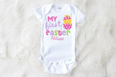 First Easter Bodysuit Baby Girl - SweetTeez LLC