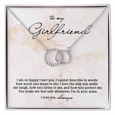 Girlfriend Necklace | Interlocking Rings - SweetTeez LLC