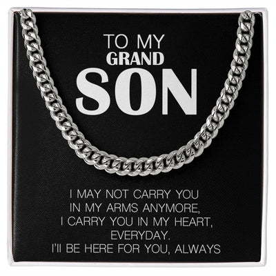 Grandson chain link necklace - SweetTeez LLC