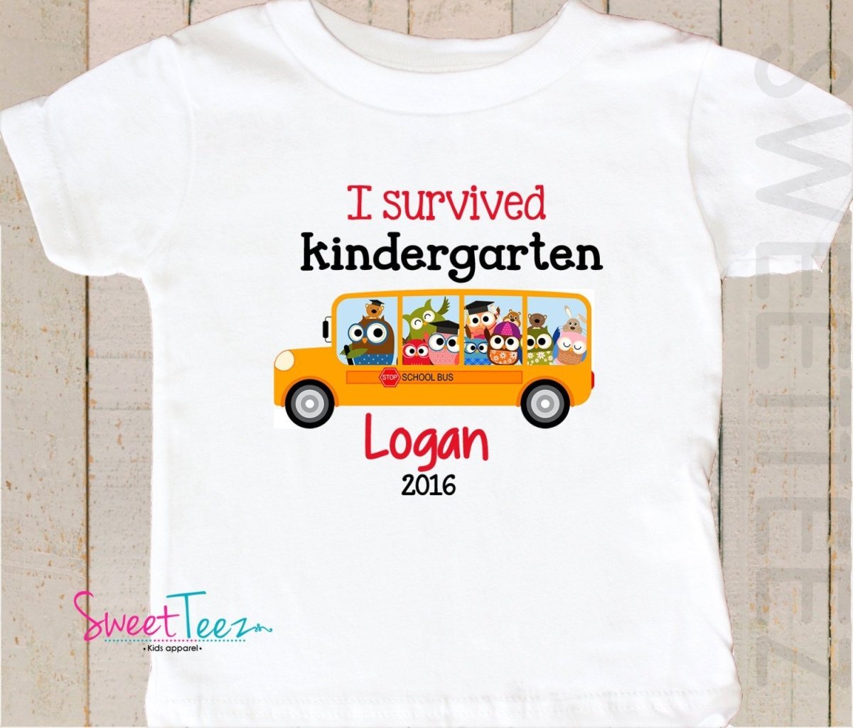 I survived kindergarten t clearance shirt