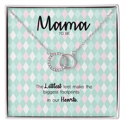 Mama To Be Double Ring Necklace - SweetTeez LLC