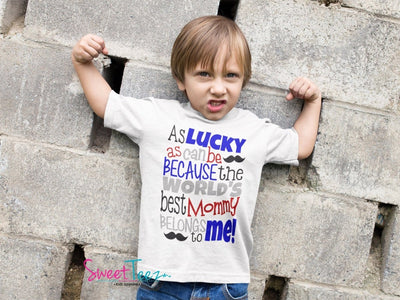 Mother's Day Gift, Mother's Day Shirt for Boy , World's Best Mommy tshirt, Mommy's Boy Outfit , Mother's Day Gift From Son - SweetTeez LLC