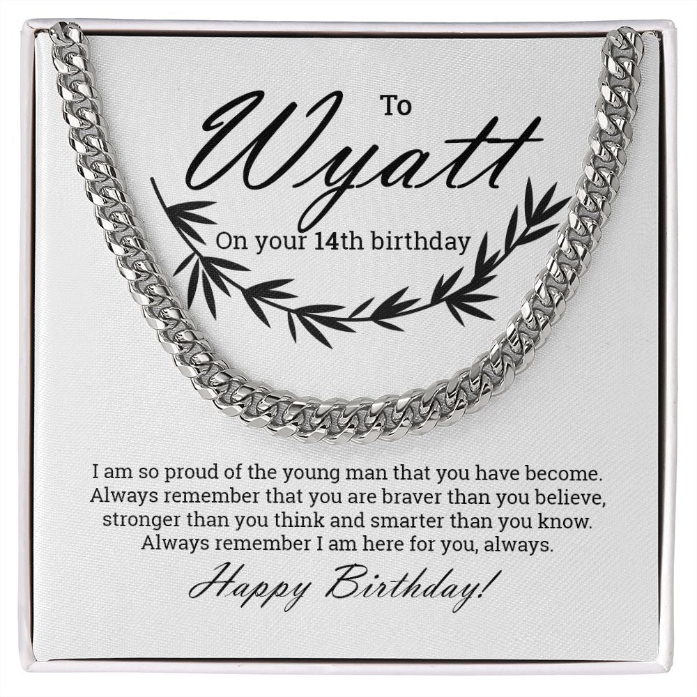 Personalized 13th birthday Necklace | with AGE and NAME - SweetTeez LLC