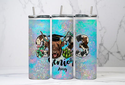 Senior Gift, Graduation Gift, Personalized Tumbler, Gift For senior, Western Tumbler, Country Cup, 2023 graduation gift - SweetTeez LLC