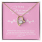 To My granddaughter Necklace | Pink Forever Love - SweetTeez LLC