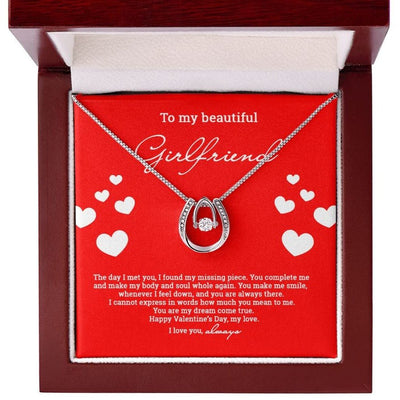 Valentines Day Necklace For Girlfriend | Gift From Boyfriend - SweetTeez LLC