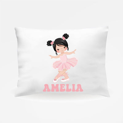 Ballerina Pillow case | personalized - SweetTeez LLC
