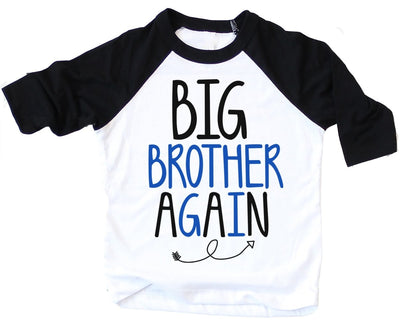 Big Brother Again Raglan Shirt - SweetTeez LLC