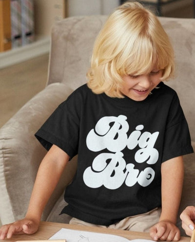 big brother shirt, big brother announcement, big brother gift, personalized big brother shirt, retro big brother shirt - SweetTeez LLC