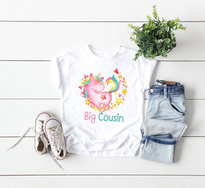 Big Cousin t-shirt - Unicorn - SweetTeez LLC