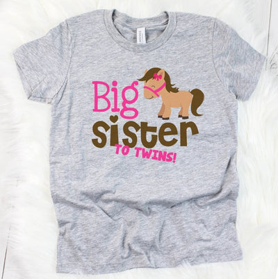 Big Sister Of Twins Shirt - SweetTeez LLC