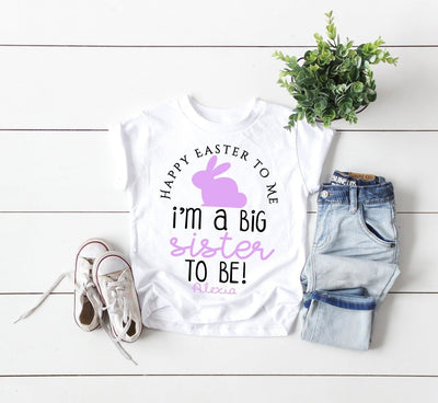 Big Sister Shirt Easter Bunny - SweetTeez LLC