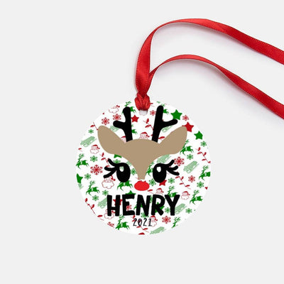 Christmas ornament, personalized Christmas ornament, Christmas Gift For Kids, Christmas ornaments handmade, Ornaments For boys - SweetTeez LLC