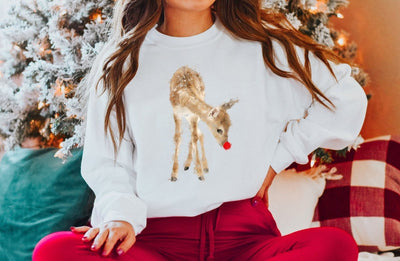 christmas sweatshirt, christmas shirt, christmas sweatshirt for women, reindeer shirt, christmas gifts for women, christmas shirt - SweetTeez LLC