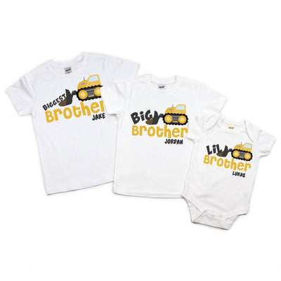 Construction Brother Shirts | Set of 3 - SweetTeez LLC