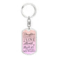 Daughter Dog Tag Keychain | Engraved on the back - SweetTeez LLC