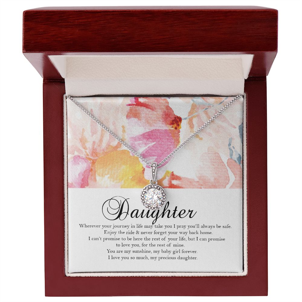 Daughter Floral Card | Eternal Hope Necklace - SweetTeez LLC