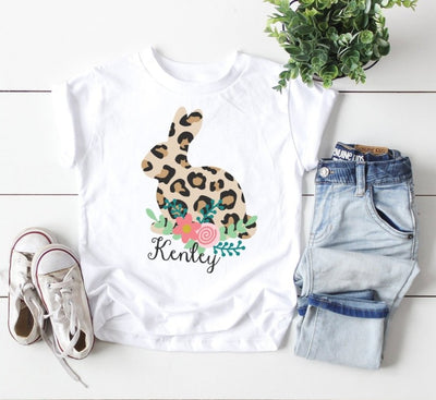 Easter Shirt For Girls , Personalized Easter Shirt For Girls , Girls Personalized Easter Shirt , Easter shirts , Bunny Shirts - SweetTeez LLC