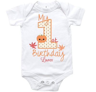 Fall Birthday Shirt Pumpkin - SweetTeez LLC