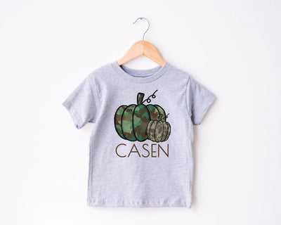 Fall Shirt Boys - Fall Boy Shirt - Fall Shirts For Boys - Camo Pumpkin Shirt - Pumpkin Shirt Halloween - Camo Shirt Girl - Pumpkin tee boys - SweetTeez LLC