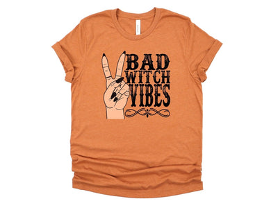 Fall Shirt , Fall t shirt , Funny Fall Shirts For Women , Women Halloween Shirts , Halloween Shirt , Funny Halloween Graphic tee , Bad Witch - SweetTeez LLC