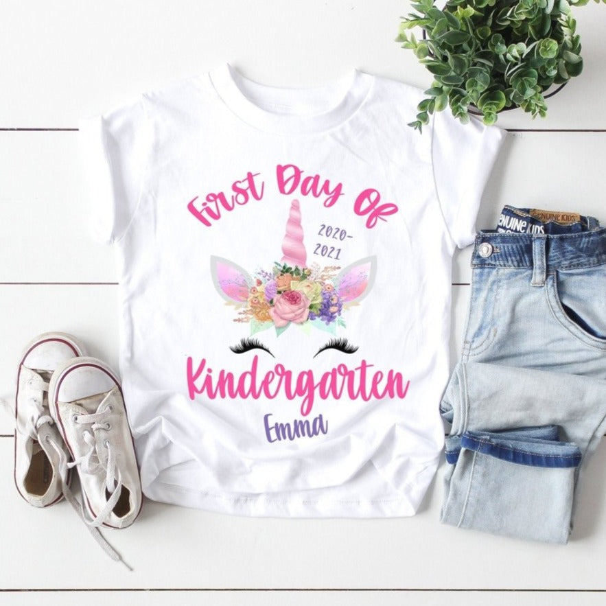 1st day of kindergarten shirt