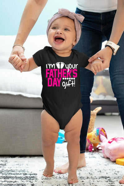 First Fathers Day Gift , First Fathers Day Gift From Daughter, Personalized First Fathers Day Gift, Fathers Day Shirt For Baby Girl - SweetTeez LLC