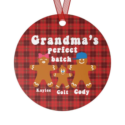 gingerbread ornament for grandma | personalized - SweetTeez LLC