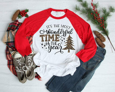 Girls Christmas Shirts , Christmas Shirts for Girls , Cute Christmas Shirt For Girls , Leopard Print Christmas Shirts , Girls Christmas Top - SweetTeez LLC
