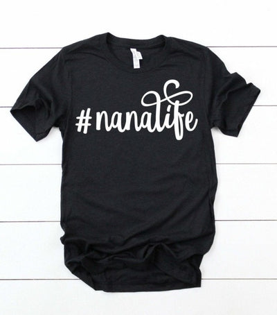 Grandma Shirt, Shirt For Grandma , Grandma Shirts ,  Grandma Gifts , Crew Neck Shirt , Nana Shirt , Nana Shirts , Gift For Nana - SweetTeez LLC