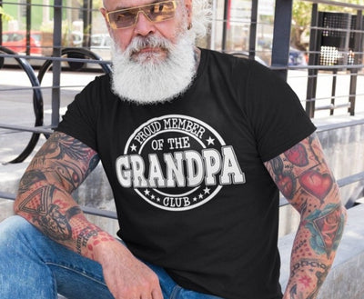 Grandpa Shirt, Grandpa Gift, New Grandpa Announcement Gift, Grandpa Announcement Shirt - SweetTeez LLC
