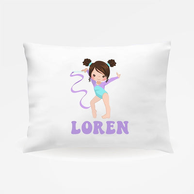 Gymnastics Pillowcase for girl | personalized - SweetTeez LLC