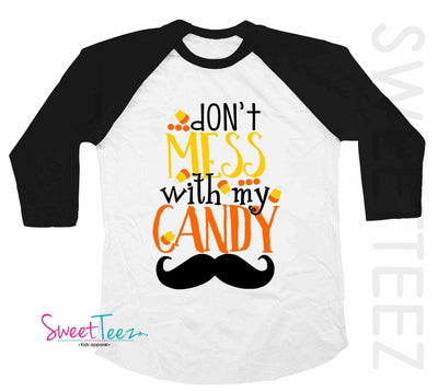 Halloween Shirt , Don't Mess With My Candy Stash Shirt , Halloween Shirt Boys , Funny Halloween Shirts , Halloween Shirts For Boys - SweetTeez LLC
