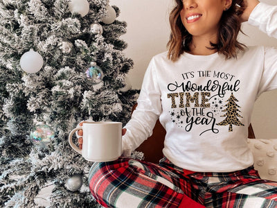It's The Most Wonderful Time Of The Year Long Sleeve Shirt Women - SweetTeez LLC
