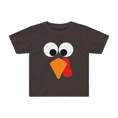 Kids Tee Turkey Face Front And Back - SweetTeez LLC