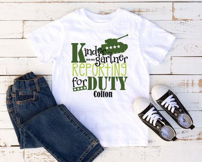 Kindergarten Shirt , Kindergarten Shirt Boy , Personalized Kindergarten Shirt for Boy , Back To School Shirt , Back To School Shirt Boy - SweetTeez LLC