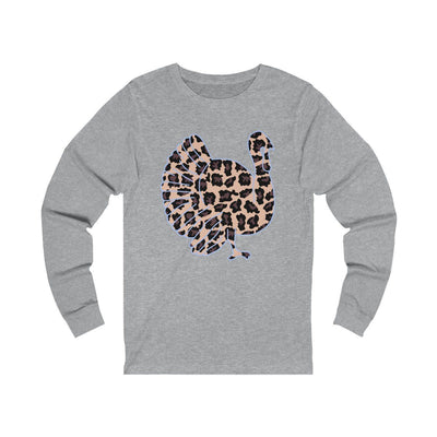 Leopard Turkey Long Sleeve Shirt Women - SweetTeez LLC