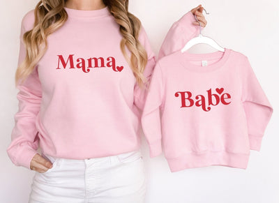 Mama & Babe sweatshirts | Valentine's Day - SweetTeez LLC