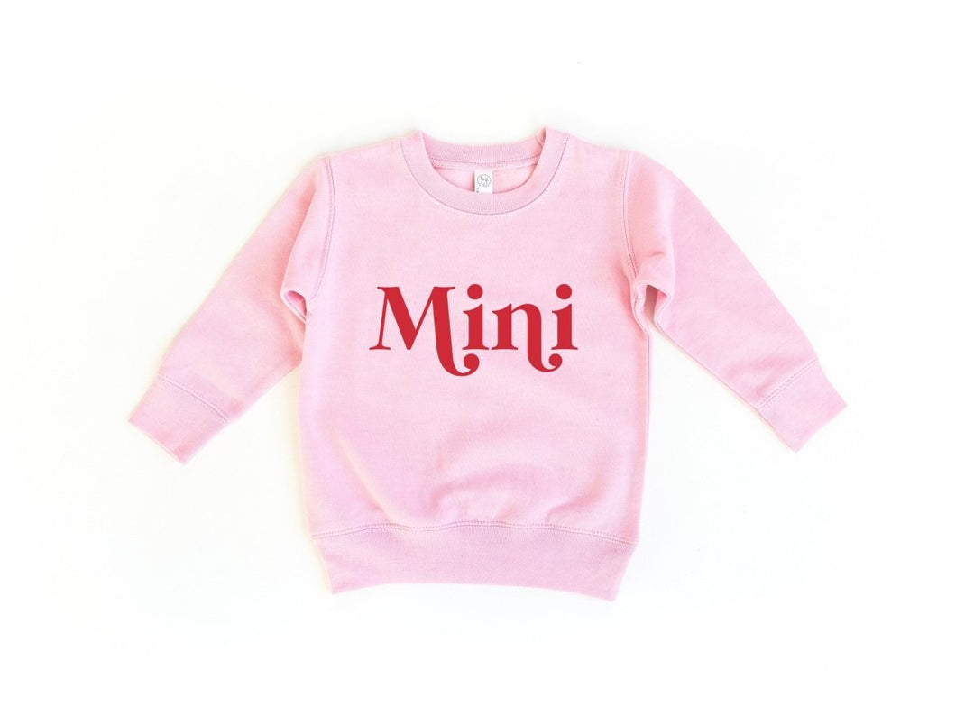 2024春の新作 Mama & LLC SweetTeez – sweatshirts Pink Mini トップス