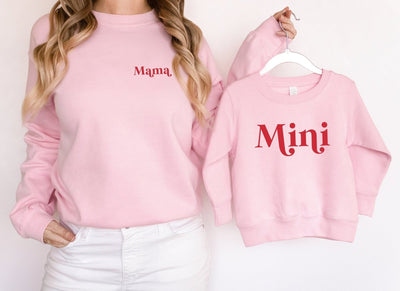 Mama & Mini Pink sweatshirts - SweetTeez LLC