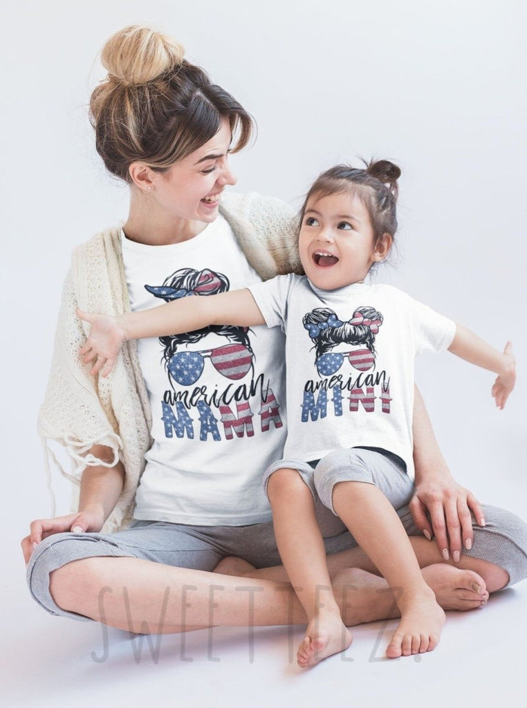 Matching Mommy And Me 4th Of July shirt