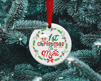 mimi gifts • mimi ornaments • personalized ornaments • handmade ornaments - SweetTeez LLC