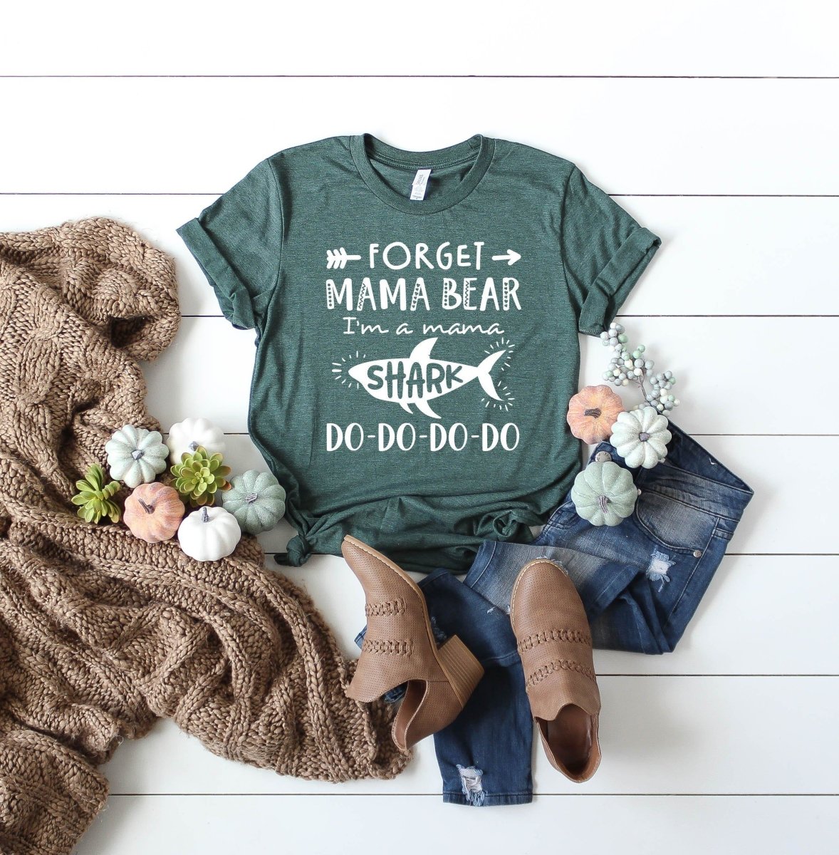 Forget Mama Bear I'm Mommy Shark T-Shirt Doo Doo Women Forget Mama Bear I'm Mommy Shark T-Shirt Doo Doo Women