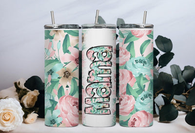 Mother's Day Gift, Mom Gift, Floral Tumbler, Gift For Mom, Floral Cup, Mom Cup, Mama Gifts - SweetTeez LLC
