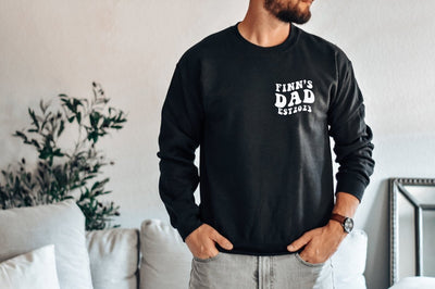 New Dad Gift, Dad Shirt, Dad Gift, Dad To Be Gift, Dad Sweatshirt, Personalized Dad Shirt, Custom Sweatshirt, Mens Clothing, 2023 Shirt - SweetTeez LLC