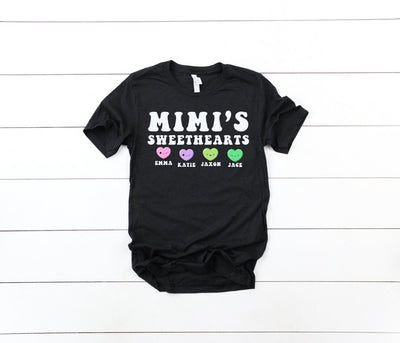 Personalized Mimi Shirt , Personalized Shirt For Mimi , Mimi Shirt , Grandma Shirts , Gift For grandma, Custom Gift For Grandma - SweetTeez LLC