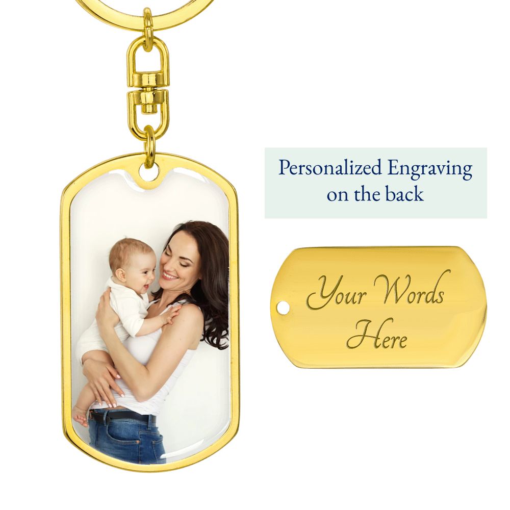 Photo Keychain | Personalized with Your Picture - SweetTeez LLC